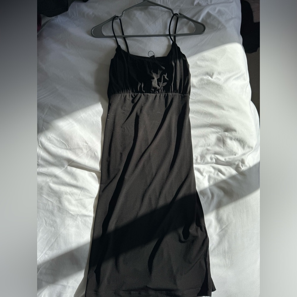 Short black dress